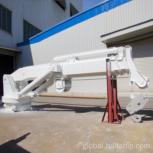 Crane Truck for Sale Hydraulic telescopic crane for offshore operation Manufactory